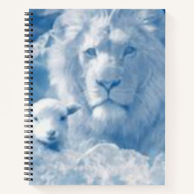 Cuaderno Nubes de León y Cordero (Anverso)