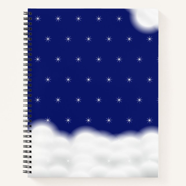 Cuaderno nubes&estrellas (Anverso)