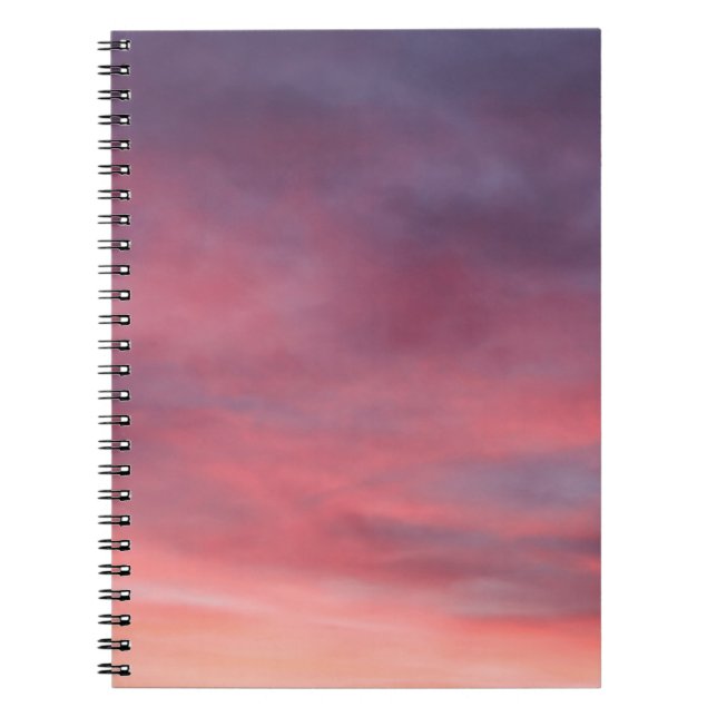 CUADERNO NUBES GRIS Y CIELO AZUL (Frente)