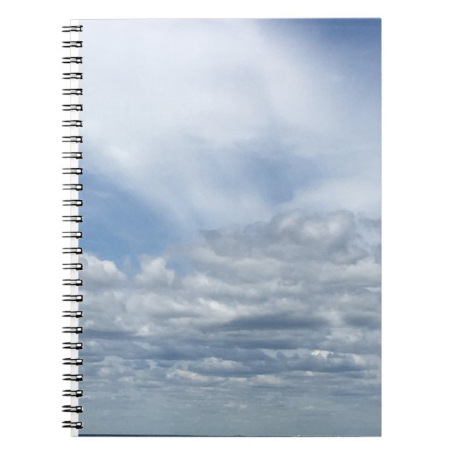 Cuaderno Nubes Old Silver Beach (Frente)