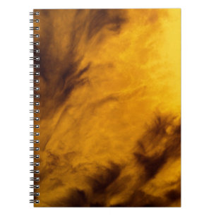 Cuaderno Nubes Tenues - Dorado