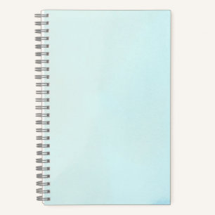 Cuaderno Nublado de Nube Azul Claro
