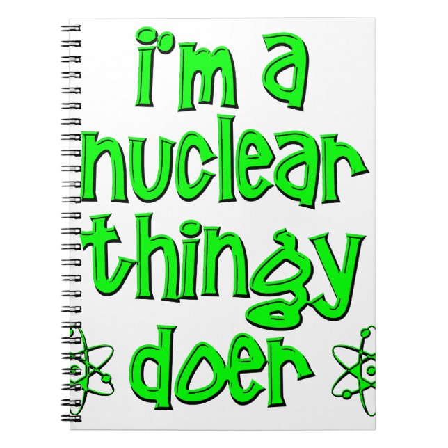 Cuaderno nuclear divertido (Frente)