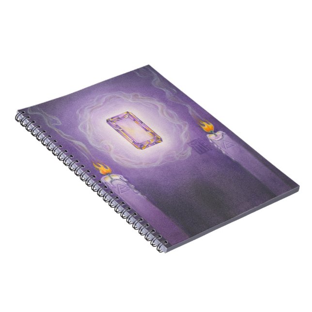Cuaderno Núcleo de amatista (Lado Derecho)