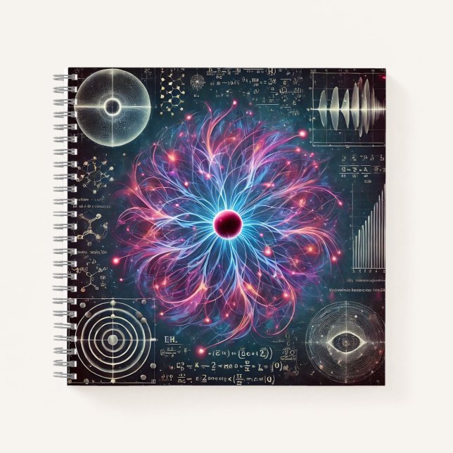Cuaderno Núcleo de Plasma y Fusión Científica (Anverso)