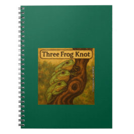 Cuaderno Nudo de tres ranas: arte caprichoso de juego de pa