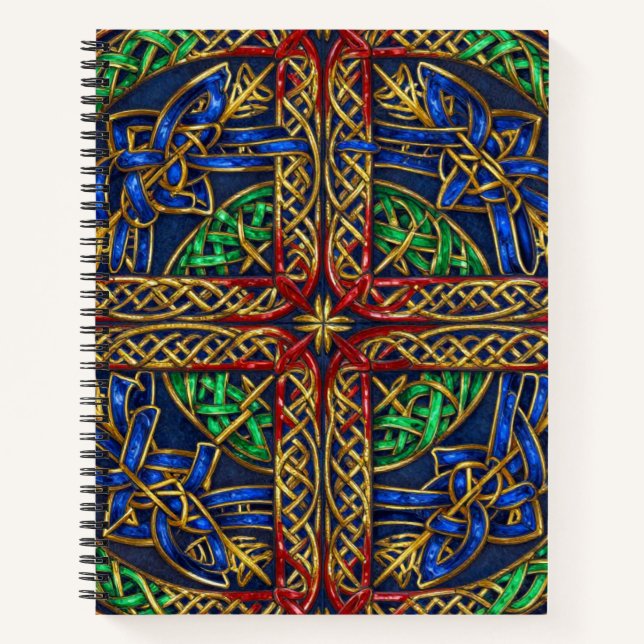 Cuaderno Nudos celtas medievales antiguos (Anverso)