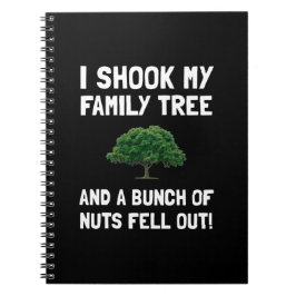 Cuaderno Nueces del árbol de familia
