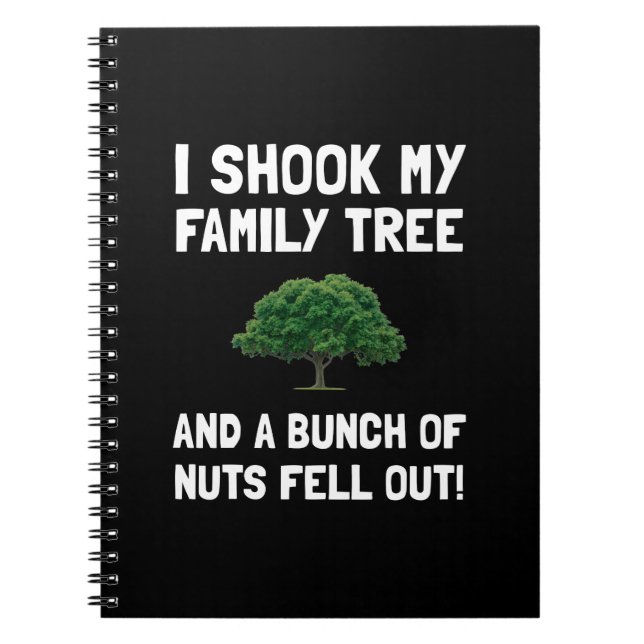 Cuaderno Nueces del árbol de familia (Frente)