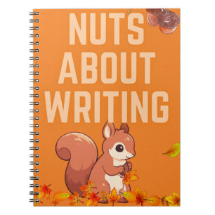 Cuaderno Nueces sobre la escritura de bloc de notas