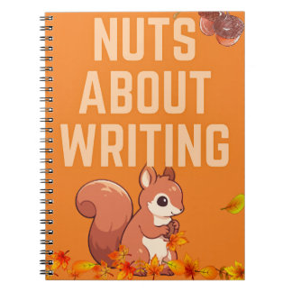 Cuaderno Nueces sobre la escritura de bloc de notas
