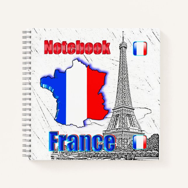 Cuaderno NUESTRA CASA - colección de diseño de FRANCIA (Anverso)