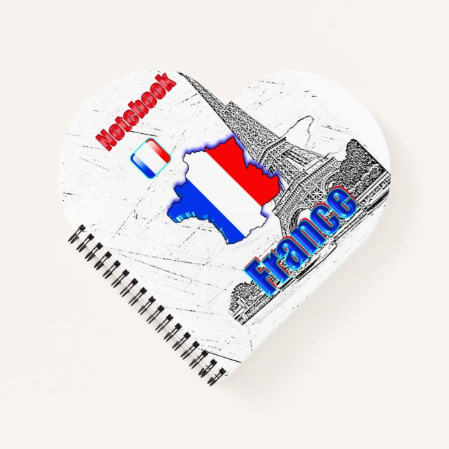 Cuaderno NUESTRA CASA - colección de diseño de FRANCIA (Anverso)