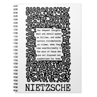Cuaderno Nuestra cita INSIGHTS más profunda de Nietzsche