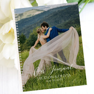 Cuaderno Nuestra Foto Personalizada de Revista para Esposo 