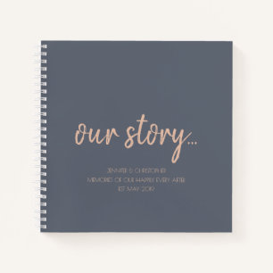 Cuaderno Nuestra historia Recuerdos a las parejas Keepsake