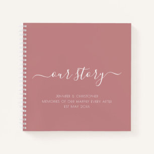 Cuaderno Nuestra historia Recuerdos a las parejas Keepsake