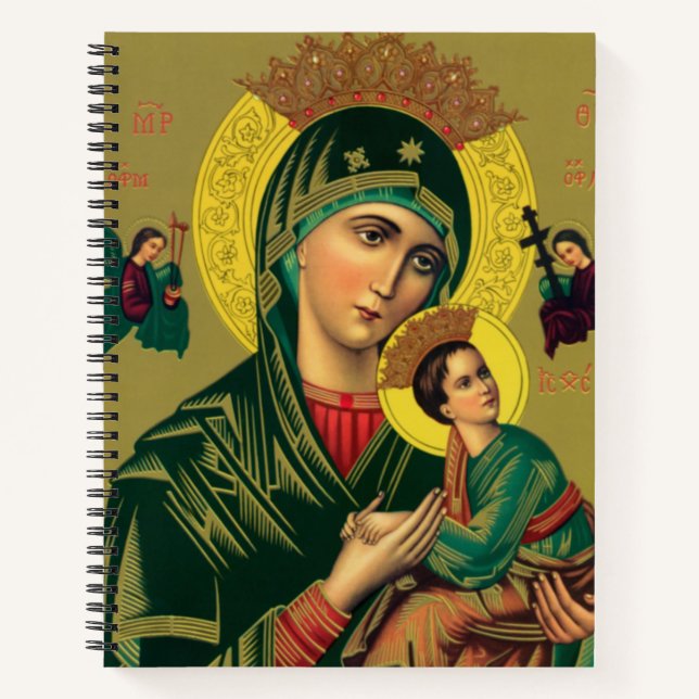 Cuaderno nuestra señora de ayuda perpetua 3 encuadernador (Anverso)