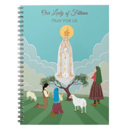 Cuaderno Nuestra Señora de Fátima y los tres pastores