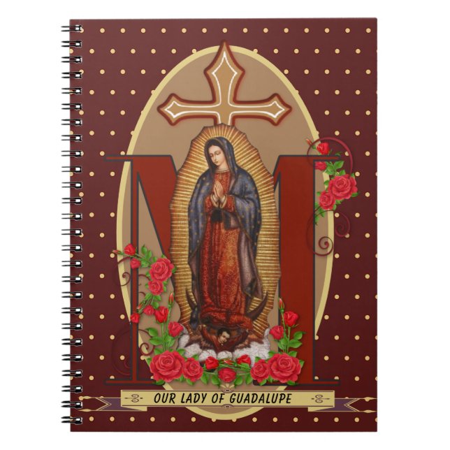 Cuaderno Nuestra Señora de Guadalupe Santa María Virgen Esp (Frente)