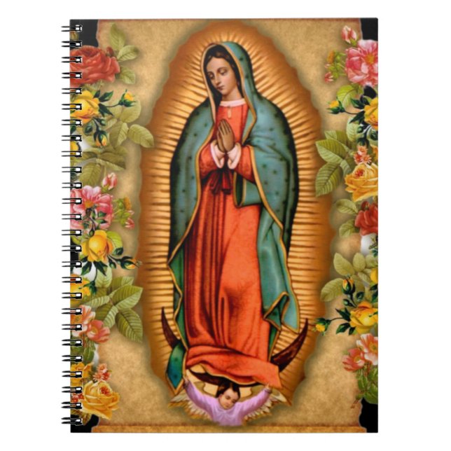 Cuaderno Nuestra Señora de Guadalupe Santa María Virgen Esp (Frente)