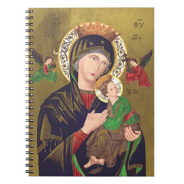 Cuaderno Nuestra Señora de la Perpetua Ayuda (Frente)