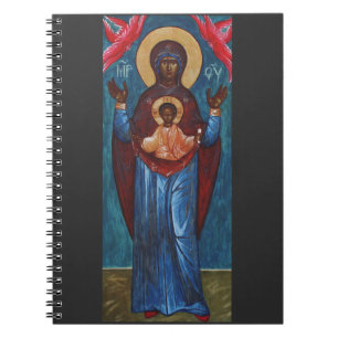 Cuaderno Nuestra Señora del Signo Impresión de Arte de Luz