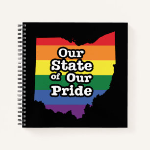Cuaderno Nuestro estado de orgullo Ohio