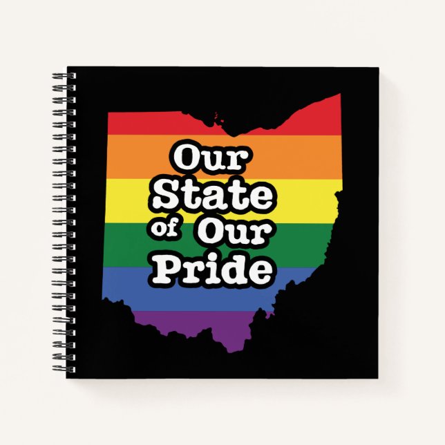 Cuaderno Nuestro estado de orgullo | Ohio (Anverso)