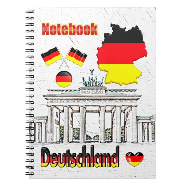 Cuaderno NUESTRO HOGAR - colección de diseño ALEMANIA (Frente)