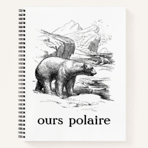 Cuaderno Nuestro Oso Polar Polar Bear