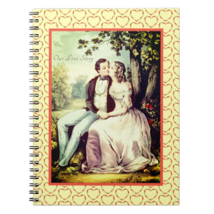 Cuaderno Nuestro recuerdo romántico del personalizado de