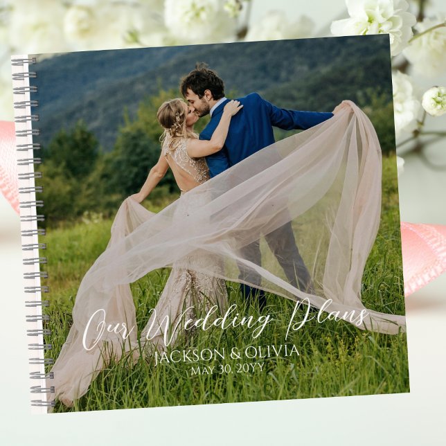 Cuaderno Nuestros planes de boda Foto personalizada, Novia, (Subido por el creador)