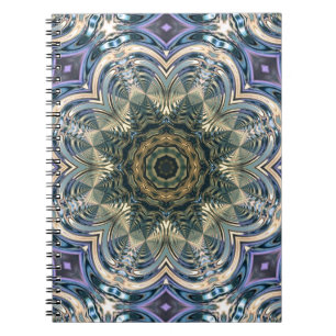 Cuaderno Nueva era Bohemia Yoga Azul Púrpura Mandala