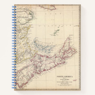 Cuaderno Nueva Escocia, NB, Baja Canadá