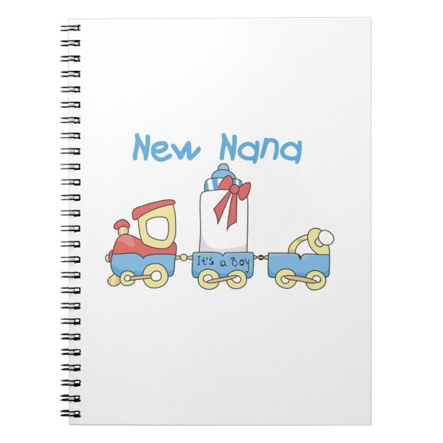 Cuaderno Nueva Nana - Regalos de trenes (Frente)