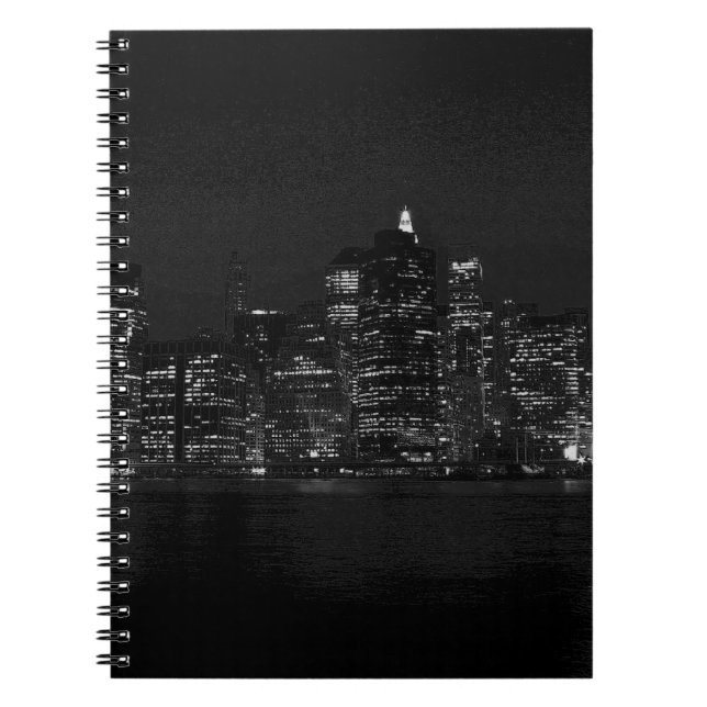 Cuaderno Nueva York en blanco y negro (Frente)