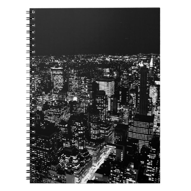 Cuaderno Nueva York en blanco y negro (Frente)