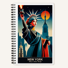 Cuaderno Nueva York: Estado de la belleza natural