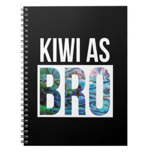 CUADERNO NUEVA ZELANDIA KIWI PAUA SIMPLE