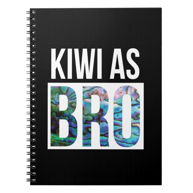 CUADERNO NUEVA ZELANDIA KIWI PAUA SIMPLE (Frente)