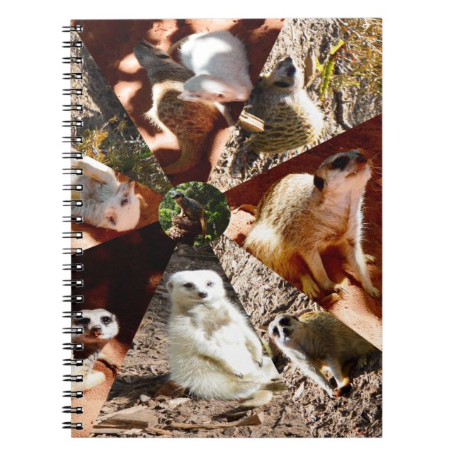 Cuaderno Nueve triángulos de Meerkat, portátil (Frente)