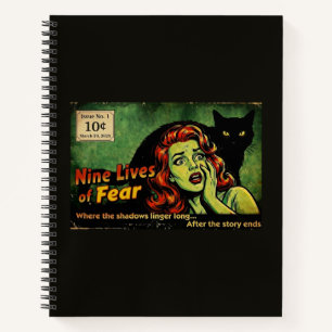 Cuaderno Nueve Vidas de Terror – Edición No. 1 Publicación