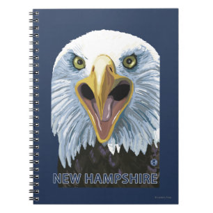 Cuaderno Nuevo de HampshireEagle cierre para arriba