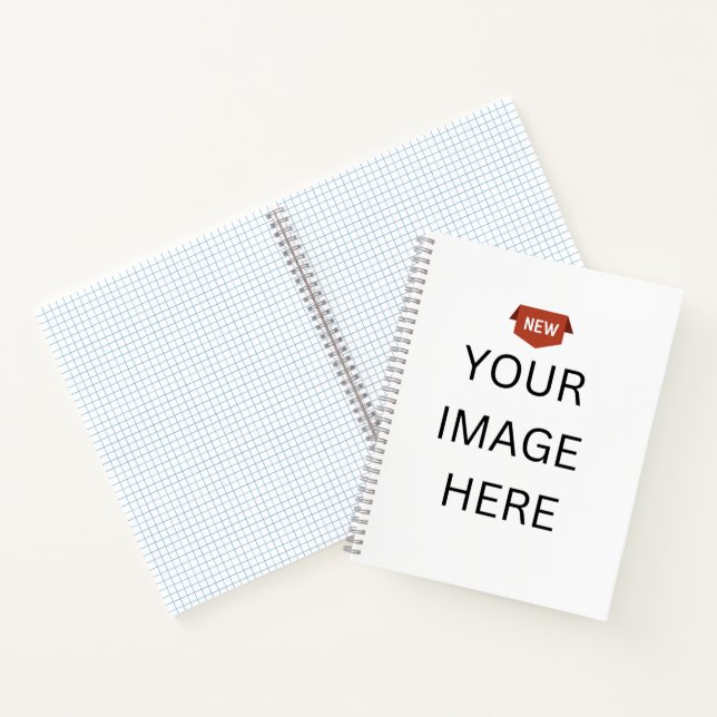 Cuaderno ¡NUEVO! Gráfica de bloc de notas en espiral de 8,5 (Interior)