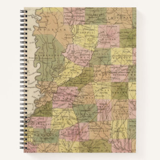 Cuaderno Nuevo Mapa De Misisipi 3