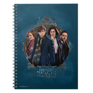 Cuaderno NUEVO SCAMANDER™ y marco Art Nouveau de la empre