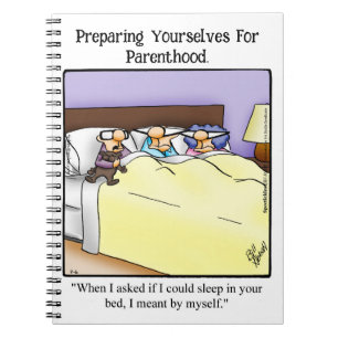 Cuaderno Nuevos padres Humor regalo para portátiles