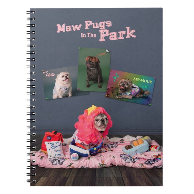 Cuaderno Nuevos Pugs (Frente)
