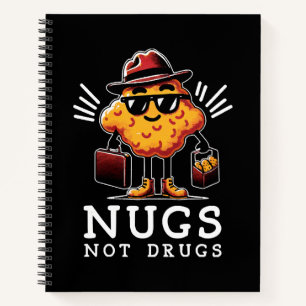 Cuaderno Nuggets Crujientes No Drogas